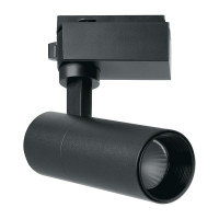 Трековый однофазный светильник FERON на шинопровод, AL140, 14W, 4000К белый, 1260Lm, черный, 41610