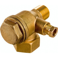 Клапан обратный для компрессора резьба внутренняя F1/2 и наружная M3/8 Pegas pneumatic 4314