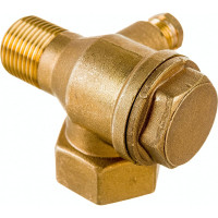 Клапан обратный для компрессора резьба внутренняя F1/2 и наружная M3/8 Pegas pneumatic 4314