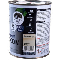 Масло с твёрдым воском Mighty Oak 0.75 л MO112