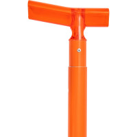 Снеговая лопата из поликарбоната ГАММА-ПЛАСТ ЭТАЛОН TRANSFORMER в чехле для хранения GPLP002