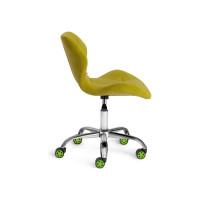 Кресло TetChair SELFI флок олива 23 15299