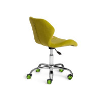 Кресло TetChair SELFI флок олива 23 15299