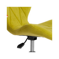 Кресло TetChair SELFI флок олива 23 15299