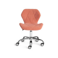 Кресло TetChair SELFI флок розовый 137 15301