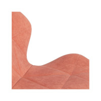 Кресло TetChair SELFI флок розовый 137 15301