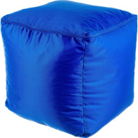 Пуфик DreamBag куб синий оксфорд 3901001