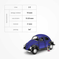 Эмаль универсальная акриловая KUDO RAL 5002 ультрамарин высокоглянцевая 0.52 л KU-A5002