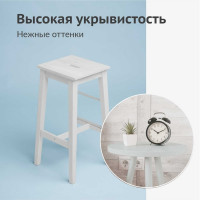 Аэрозольная краска в баллончике KUDO быстросохнущая акриловая универсальная пастельная серая KU-A105