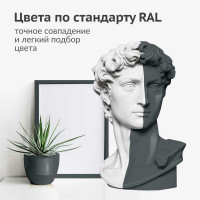 Аэрозольная краска в баллончике KUDO быстросохнущая акриловая универсальная глянцевая RAL 7012 тёмно-серая KU-A7012