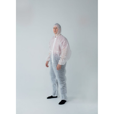 Защитный комбинезон Смелый Каспер плотность 40 г/м2, c планкой с липучкой, размер 4XL/180-188 55694