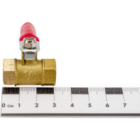 Шаровой кран Pegas pneumatic внутренняя резьба 1/4"F х1/4"F 4405