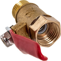 Шаровой кран Pegas pneumatic латунный, резьба внутренняя наружная 1/4 FXM 4406