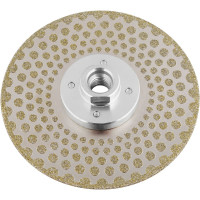 Круг алмазный отрезной/шлифовальный Гальваника TWIN (125 мм; М14) DIAM 000689