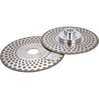 Круг алмазный отрезной/шлифовальный Гальваника TWIN (125 мм; М14) DIAM 000689