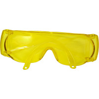 Защитные открытые поликарбонатные очки ЕЛАНПЛАСТ желтые ОЧК305KN (О-13012KN)