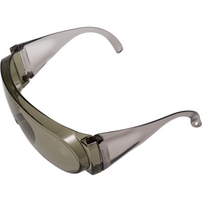 Защитные открытые поликарбонатные очки ЕЛАНПЛАСТ дымчатые ОЧК306KN (O-13013KN)
