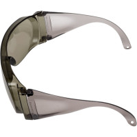 Защитные открытые поликарбонатные очки ЕЛАНПЛАСТ дымчатые ОЧК306KN (O-13013KN)