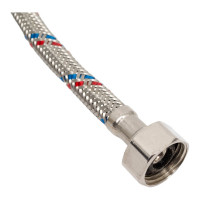 Подводка гибкая для воды FRESSO Г1/2"-Г1/2", 50 см 573-219
