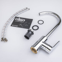 Смеситель для кухни Ekko с гайкой E40058