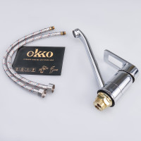 Смеситель для кухни Ekko с гайкой E49072