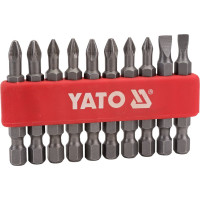 Набор бит YATO крестовых 50мм 10шт. длинных YT-0483 36140483 092 1