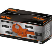 Слесарные поворотные тиски AV Steel сталь 150мм AV-940006