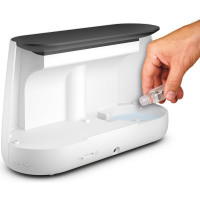 Увлажнитель воздуха ультразвуковой Stadler Form Ben, с ароматизатором и эффектом пламени, белый B-001