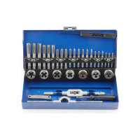 Набор ручных метчиков и плашек GSR A+S DIN 352/ 25x9 M3-M12 32 предмета S504AS70