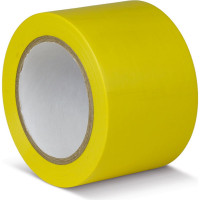 Лента ПВХ для разметки Mehlhose GmbH толщина 150 мкм цвет желтый 100 мм х 33 м KMSG10033