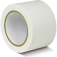 Лента ПВХ для разметки Mehlhose GmbH толщина 150 мкм цвет белый 75 мм х 33 м KMSE07533