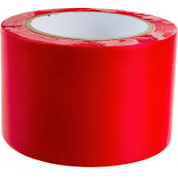 Лента ПВХ для разметки Mehlhose GmbH толщина 150 мкм цвет красный, 75 мм х 33 м KMSR07533