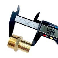 Штуцер Профитт для шлангов НР 1"х25 мм 9274252