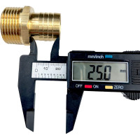 Штуцер Профитт для шлангов НР 1"х25 мм 9274252