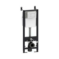 Инсталляция с клавишей, унитазом, сиденьем Damixa Jupiter DX77.IS10101.1738