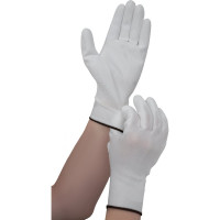 Нейлоновые перчатки с покрытием из полиуретана, 9 размер, Gigant GHG-02