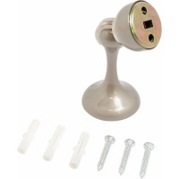 Магнитный ограничитель Стандарт 102 SN (европакет; прямой; матовый никель) 12588