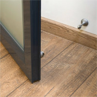 Магнитный ограничитель Стандарт 102 SN (европакет; прямой; матовый никель) 12588