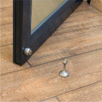 Магнитный ограничитель Стандарт 102 SN (европакет; прямой; матовый никель) 12588