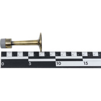 Дверной ограничитель Стандарт 3055 AB (европакет; прямой; старая бронза) 11100