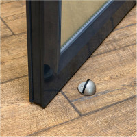 Дверной ограничитель Стандарт 8185 SN (европакет; круглый; матовый никель) 11094