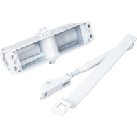 Дверной доводчик DORF  80 кг, белый L8223_white