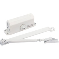 Дверной доводчик DORF 45 кг, белый L8222_white