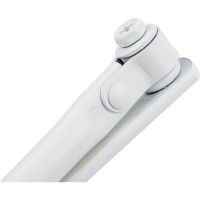 Дверной доводчик DORF 45 кг, белый L8222_white
