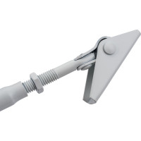 Дверной доводчик DORF 45 кг, белый L8222_white
