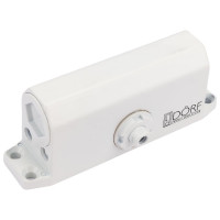 Дверной доводчик DORF 45 кг, белый L8222_white