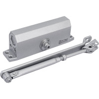 Дверной доводчик DORF 110 кг, серебро L8224_silver