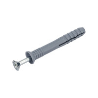 Дюбель-гвоздь Daxmer 8х60 потайная манжета, полипропилен 100 шт 00000334517