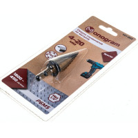 Сверло ступенчатое спиральное по металлу Special (4-20 мм; 9 ступеней; Р6М5) Monogram 101-002