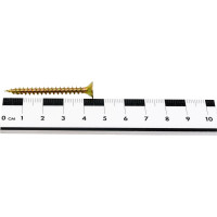 Саморез КРЕП-КОМП желтый цинк, POZY, 4,5х45, 50 шт. жд4545мф